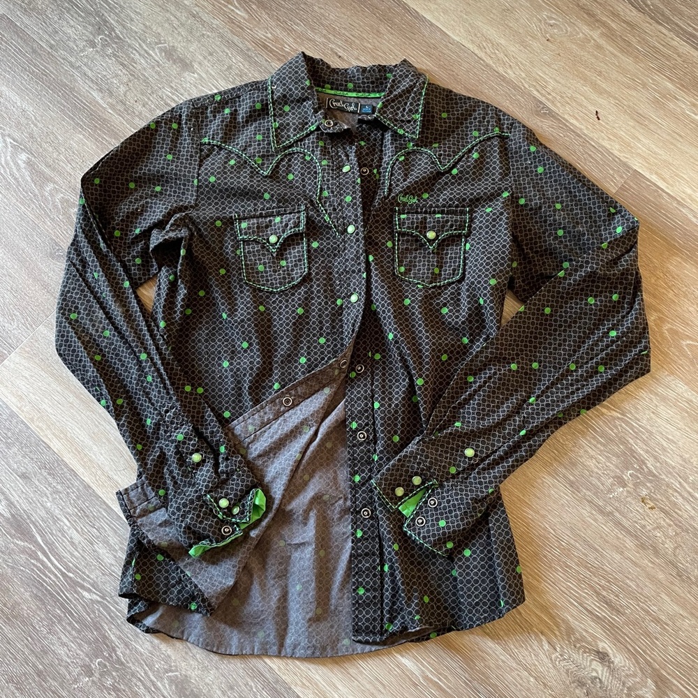 Cruel Girl western snap shirt